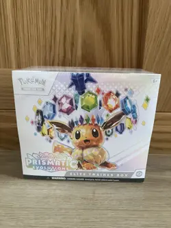 Prismatic Evolutions Elite Trainer Box ETB New Sealed Pokemon TCG Scarlet Violet - Image 1