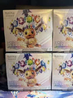 Pokemon TCG Scarlet Violet Prismatic Evolutions Elite Trainer Box ETB New X6 - Image 2