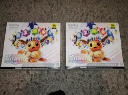 Two (2) Pokemon TCG Scarlet & Violet Prismatic Evolutions Elite Trainer Box NEW - Image 1