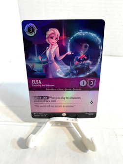 Disney Lorcana Elsa 208/204 Exploring the Unknown (Epic) - Whispers in the Well - Image 1