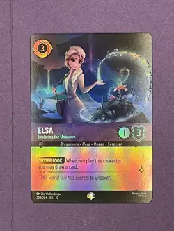Elsa - Exploring the Unknown - Epic - Whispers in the Well 208/204 - Lorcana - Image 1