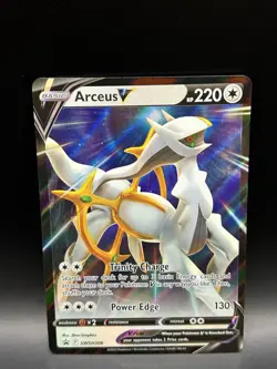 Arceus V SWSH306 - Pokemon Sword & Shield Black Star Promo Card - NM - Image 1