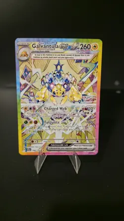 Galvantula ex 168/142 Sv07: Stellar Crown Special Illustration Rare Pokemon Card - Image 1