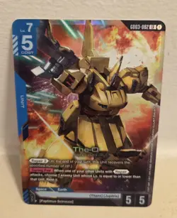 The-O GD03-002 LR NM English Steel Requiem Gundam Card Game - Image 1