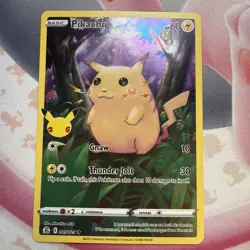 Pokemon Pikachu TCG Celebrations Card 005/025 25th Anniversary - Image 1