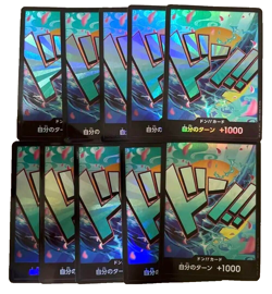 Foil Set of 10 Yamato ONE PIECE DON !! Card The Best PRB-01 ONE PIECE Japan - Image 1