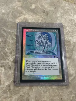 MTG 1x Opal Champion - Urza's Legacy (FOIL) LP Magic The Gathering- 489 - Image 1