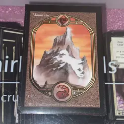 MTG Magic the Gathering Mountain Unglued Regular LP UGL - Image 1