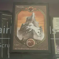 MTG Magic the Gathering Mountain Unglued Regular LP UGL - Image 2