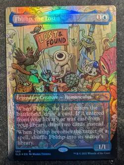 Fblthp, the Lost (583) - Foil Borderless - Secret Lair (MTG) - Image 1