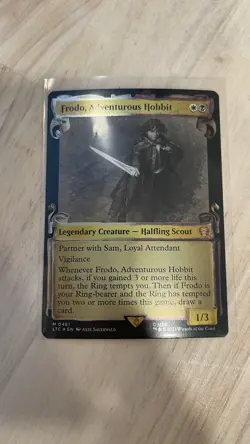 Frodo, Adventurous Hobbit (Showcase Scrolls) Lord of the Rings 461 Foil NM - Image 1