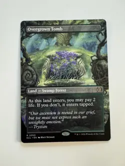 Overgrown Tomb (Borderless) Lorwyn Eclipsed Regular - Image 1