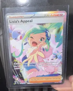 Lisia's Appeal SIR | Pokemon TCG | SV08: Surging Sparks 246/191 | NM Condition - Image 1