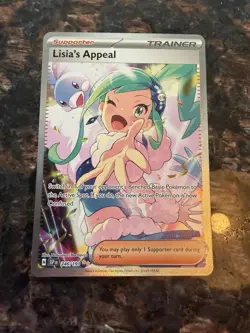 Lisia's Appeal SIR | Pokemon TCG | SV08: Surging Sparks 246/191 | NM Condition - Image 1