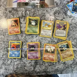 150 Bulk Vintage Pokemon Cards All WOTC Era 1995-2001 Base Jungle Fossil Gym Neo - Image 1