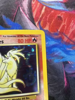 Ninetales 12/102 Base Set Lightly Played LP Holo Rare Pokemon TCG - Image 3