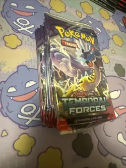 Pokemon TCG Scarlet Violet Temporal Forces Booster Packs 10 Pack Lot - Image 2