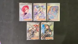 Pokemon TCG 5 Card Lot Trainers, Team Rocket's Ariana, Lisia's Appeal & 3 Others - Image 1