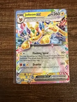 Jolteon ex 030/131 Pokemon Card- Near Mint- Prismatic Evolutions - Image 1