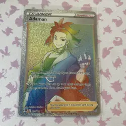 Pokemon TCG Adaman Astral Radiance 199/189 Holo Secret Rare Pokemon Card - Image 1