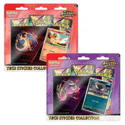 Pokemon Ascended Heroes Tech Sticker Collection - Set Of 2 - Charmander & Gastly - Image 1