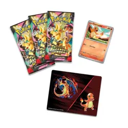 Pokemon Ascended Heroes Tech Sticker Collection - Set Of 2 - Charmander & Gastly - Image 2