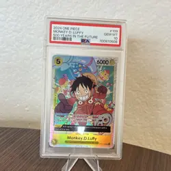 Monkey D. Luffy 500 Years In the Future PSA 10 GEM MT OP07-109 Foil SR - Image 1