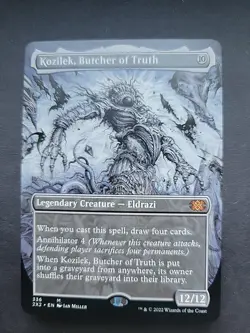 MTG - Kozilek, Butcher of Truth - Double Masters 2022 - BORDERLESS - NM - Image 1