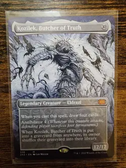 Kozilek, Butcher of Truth (Borderless) Double Masters 2022 Regular - Image 1