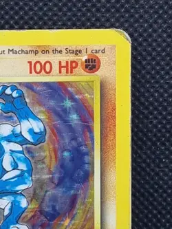 Pokemon Card - Machamp 8/102 Base Set Holo Rare WOTC - Heavy Play - Free Post - Image 4