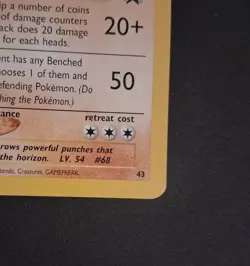 Machamp 43/53 WOTC Black Star Promo - Image 4