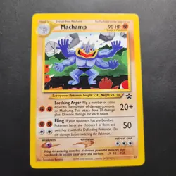 2000 Machamp #43 - Black Star Promo Non-Holo Rare - Pokemon TCG - LP - Image 1