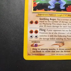 2000 Machamp #43 - Black Star Promo Non-Holo Rare - Pokemon TCG - LP - Image 4