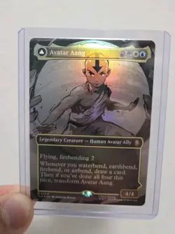 Avatar Aang // Aang, Master of Elements Borderless tla Foil 308 - Image 1