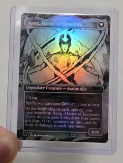 Avatar Aang // Aang, Master of Elements Borderless tla Foil 308 - Image 2