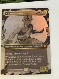 Avatar Aang // Aang, Master of Elements Borderless tla Foil 308 - Image 1
