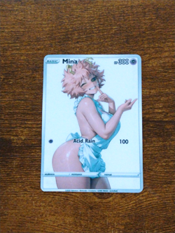 Beautiful Waifu Card - Mina Cooking - Goddess ACG Custom DIY Fan Art Card - Image 1