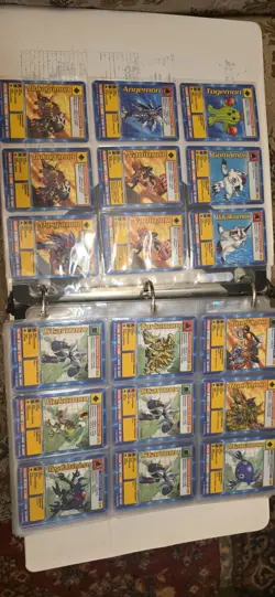 Lot of Over 600 Digimon Cards, Digi-battle, Cyber Eden, Time Stranger, & Pokemon - Image 1