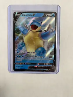 Blastoise V SWSH101 SWSH: Sword & Shield Promo Cards Holo Near Mint! - Image 1