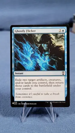 Ghostly Flicker The List NM MTG - Image 1