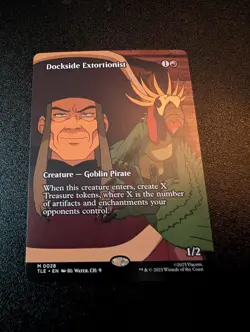 Dockside Extortionist NM Borderless 0028 MTG TLE Avatar Unplayed Regular - Image 1