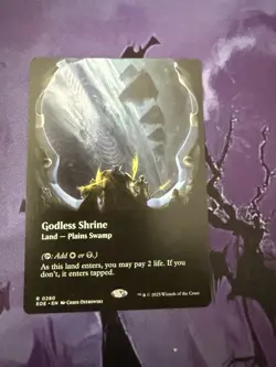 Godless Shrine (Borderless) Edge of Eternities Regular - Image 1