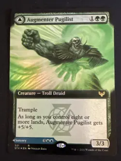 1x Foil Augmenter Pugilist Echoing Equation Extended Art (321) Strixhaven LP - Image 1
