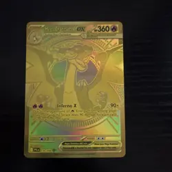 Pokemon Mega Charizard X ex 130/094 Me02: Phantasmal Flames Holo 360HP - Image 1
