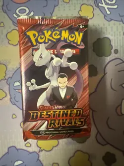 Pokemon Destined Rivals Booster Pack x10 Factory Sealed Quick Ship 10 Packs - Image 1