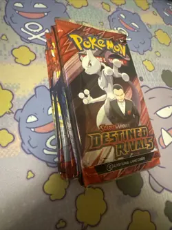 Pokemon Destined Rivals Booster Pack x10 Factory Sealed Quick Ship 10 Packs - Image 2