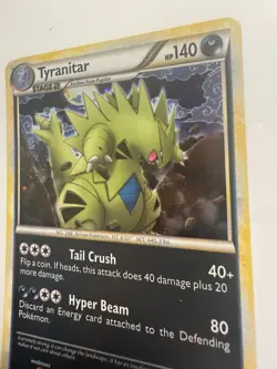 Tyranitar Holo 26/95 HGSS Unleashed 2010 LP Pokemon TCG - Image 2