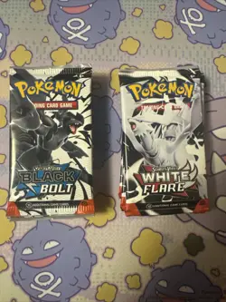 Pokemon TCG: Scarlet and Violet Black Bolt White Flare Booster Packs (Lot Of 10) - Image 1