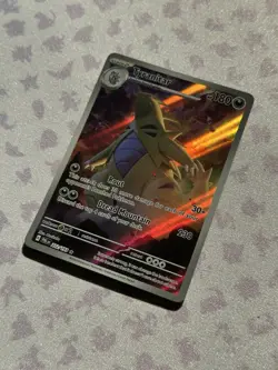Pokemon TCG Tyranitar 222/193 Sv02: Paldea Evolved Illustration Rare, NM - Image 1