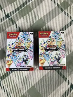 Pokemon TCG Scarlet & Violet Prismatic Evolutions Booster Bundle x1 Brand New ✅ - Image 1